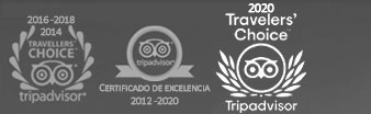 Certificados Trip Advisor La Pedrera